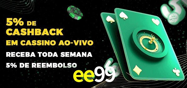 Promoções do cassino ao Vivo ee99